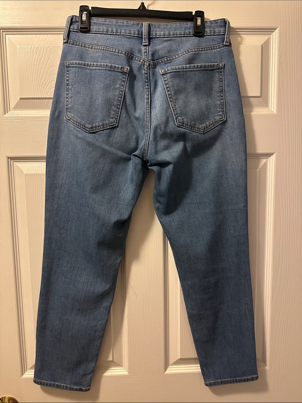 Women's Old Navy High-Rise O.G. Straight Denim Jeans in Light Blue - Size 10